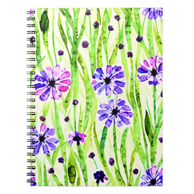Perennial Geranium Anteckningsbok (Framsidan)