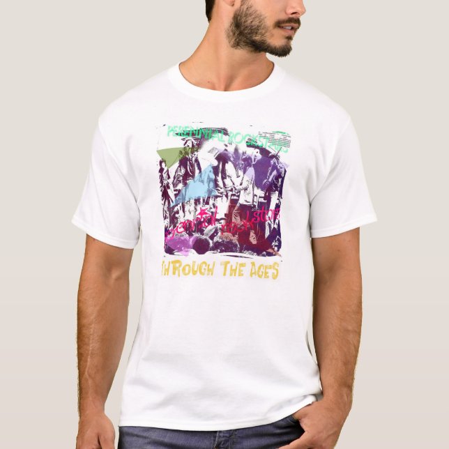 Perennial Rockstars Through The Ages T-shirt (Framsida)