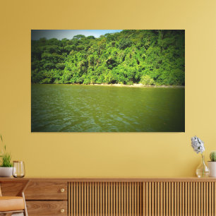 Perequê Beach Guarujá Brasilien Canvastryck