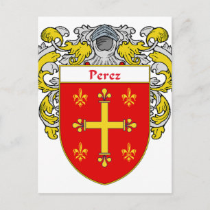 Perez Jackar av Arm (Mantled) Vykort