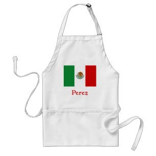 Perez mexicansk flagga förkläde