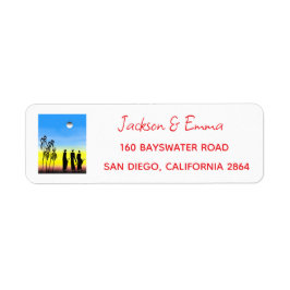 Perfect Christmas Return Address Label Returadress Etikett