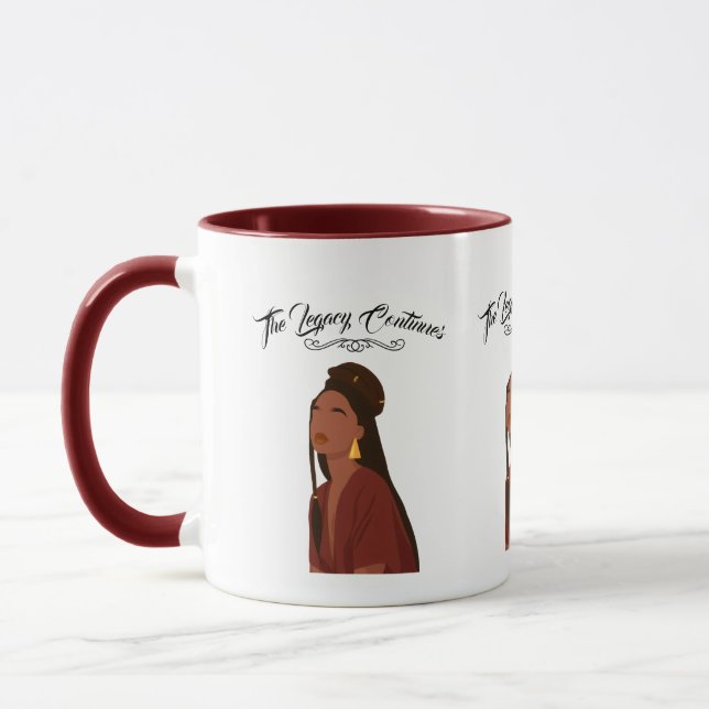 Perfect for Black History Month 2026 celebration Mugg (Vänster)