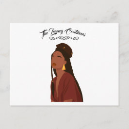 Perfect for Black History Month 2026 celebration Vykort