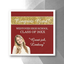 Perfect Graduation Congrats  Pappersservett