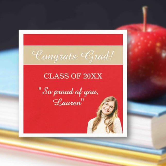Perfect Graduation Congrats  Pappersservett (Skapare uppladdad)