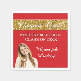 Perfect Graduation Congrats  Pappersservett