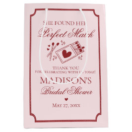 Perfect Match Bridal Shower Bachelorette Favor
