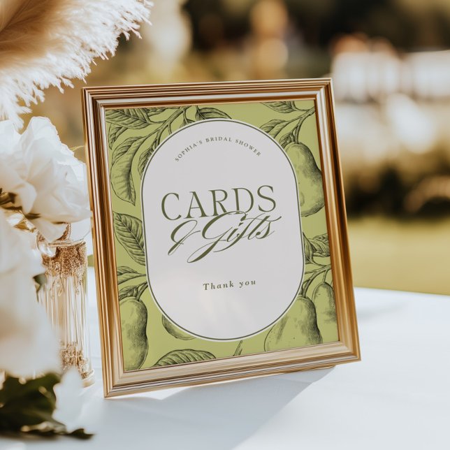 Perfect Pair Bridal Shower Cards Gifts Poster (Skapare uppladdad)