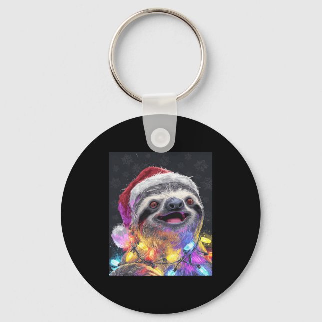 Perfect Sloth Gift Nyckelring (Framsida)