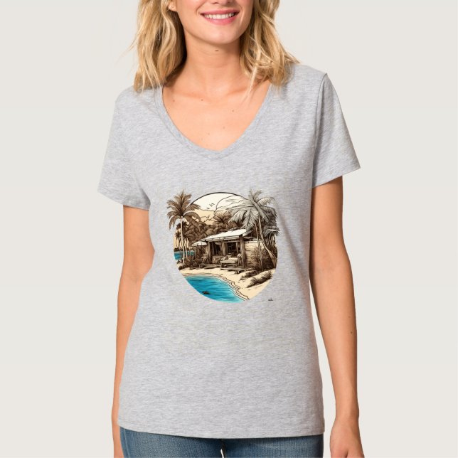 PerfectBeachEscape- T Shirt (Framsida)