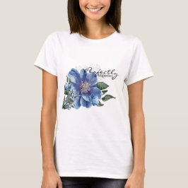 Perfectly Imperfect Personalized modern TShir T Shirt