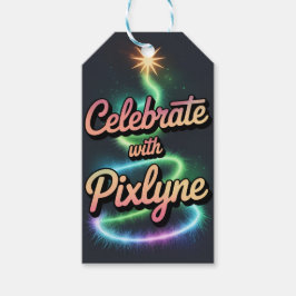 Perfectly Misaligned Celebration Tag 1 Presentetikett