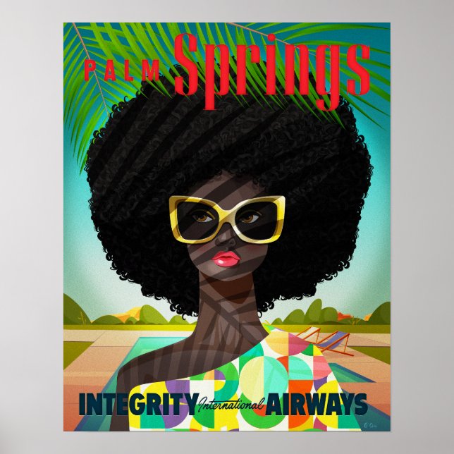 Perfectly Palm Springs Small Poster (Framsidan)