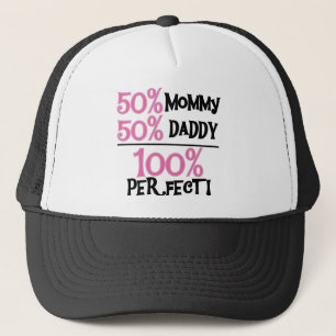 Perfekt 100% - rosa Tshirts och gåvor Truckerkeps