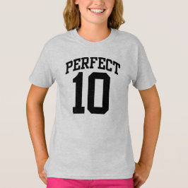 Perfekt 10 VARSITY 10:e BIRTHDAY Tee