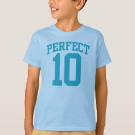 Perfekt 10 VARSITY 10:e BIRTHDAY Tee