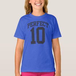 Perfekt 10 VARSITY 10:e BIRTHDAY Tee