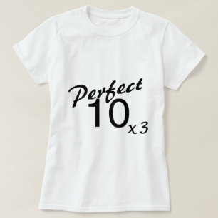 Perfekt 10 x3 tee shirt