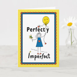 perfekt 1B_Greeting Card 5"x7" Kort