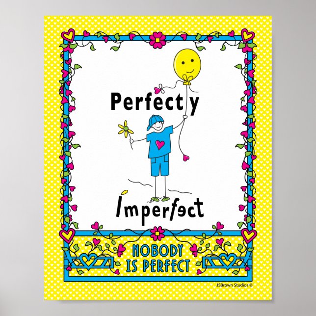 perfekt 2_Print 8"x10" Poster (Framsidan)