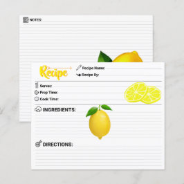 Perfekt 2-sidig - Modern Lemonpåfyllningsreceptkor