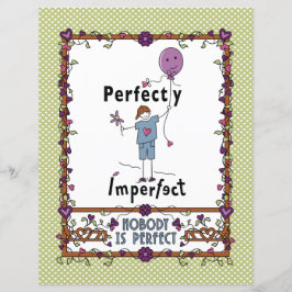 perfekt 2A_Flat Papper Lakan 8,5 x 11 tum