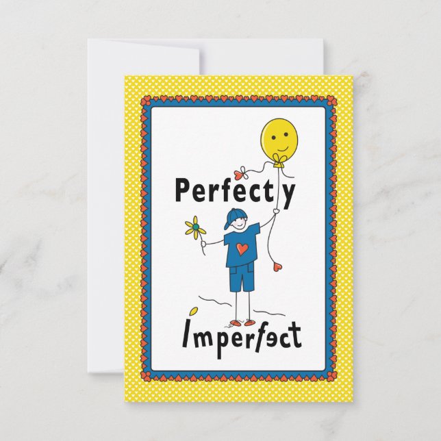 perfekt 2B_Flat Card 5" x 7" (Framsida)