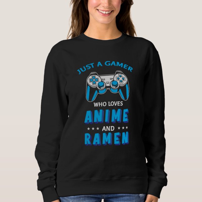 Perfekt Anime, Videospel och Ramen T Shirt (Framsida)