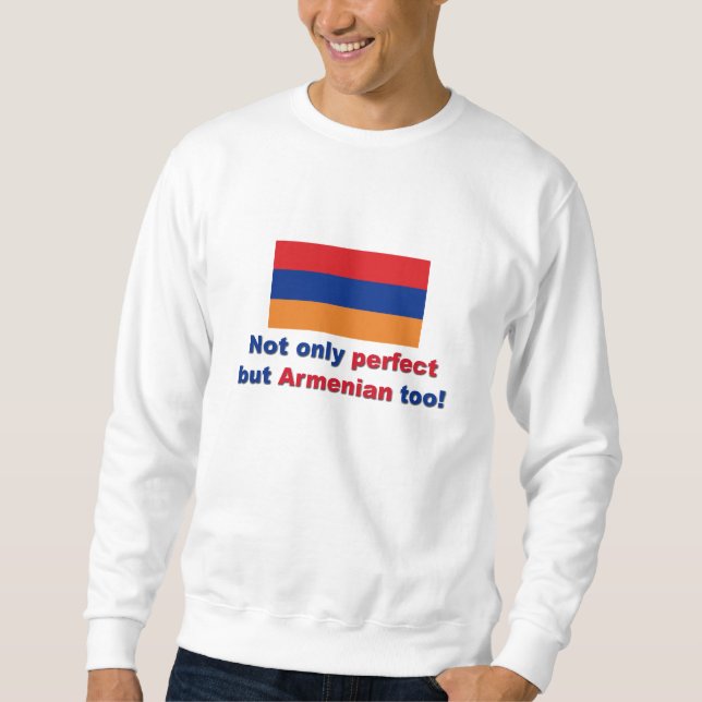 Perfekt armenier långärmad tröja (Framsida)