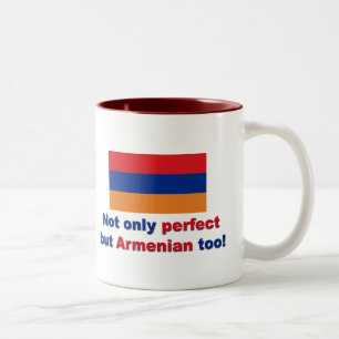 Perfekt armenier Två-Tonad mugg