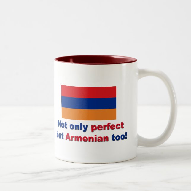 Perfekt armenier Två-Tonad mugg (Höger)