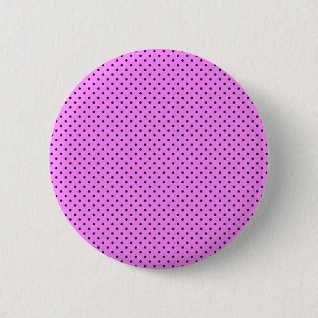 Perfekt balanserade Rosa och svarta punkter för Bu Knapp (Framsida)