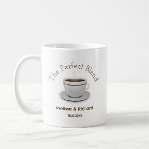 Perfekt Blend Coffee Wedding-favoriter Kaffemugg