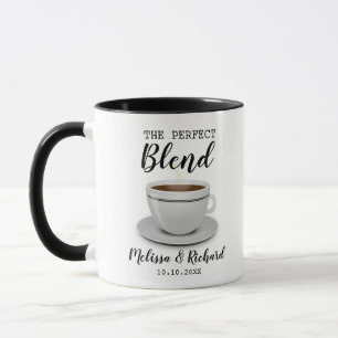 Perfekt Blend Coffee Wedding gynnar kaffe Mugg