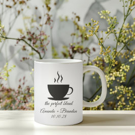 Perfekt Blend Cute Bröllop Kaffemugg