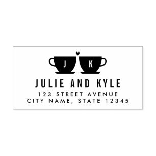 Perfekt Blend Personlig Rubber Frimärke Självfärgande Stämpel