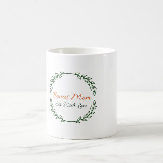 Perfekt Bonus Mamma Gift - Etablerad med Kärlek Mu Kaffemugg