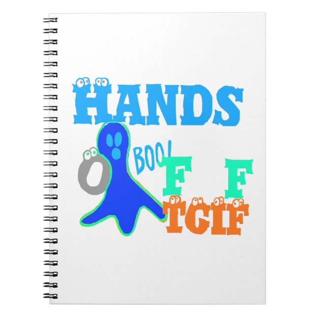 Perfekt Boo! TGIF tackar Gud för Fredag Hakuna Mat Anteckningsbok (Framsidan)