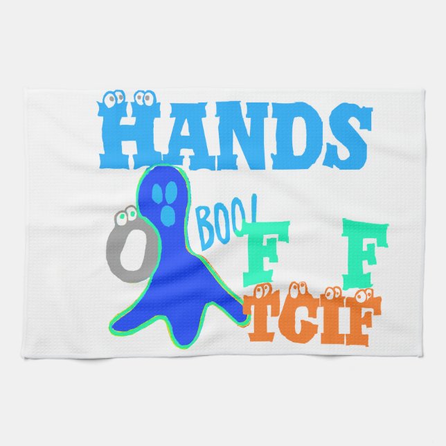 Perfekt Boo! TGIF tackar Gud för Fredag Hakuna Mat Kökshandduk (Horisontell)