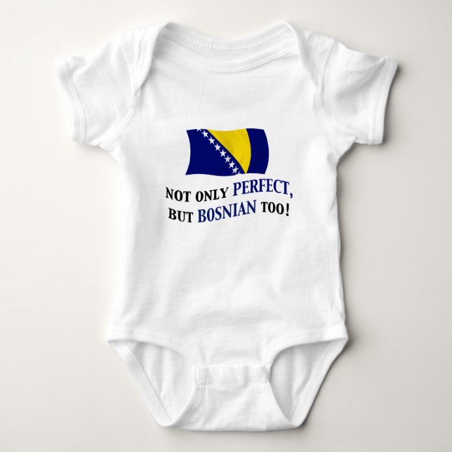 Perfekt bosnier t shirt (Framsida)