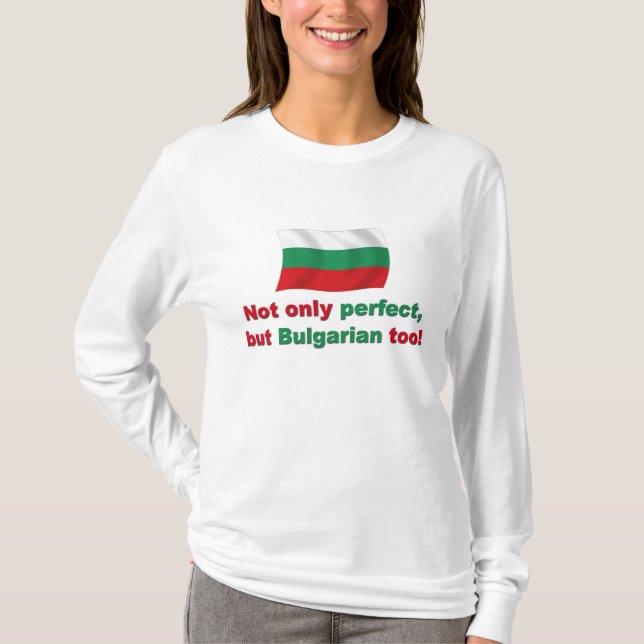 Perfekt bulgar tee shirt (Framsida)