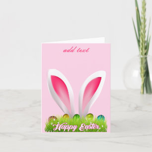Perfekt, Coola Glad påsk, Bunny Announcement Meddelande