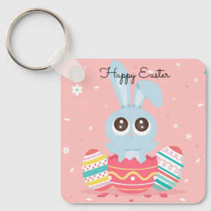 Perfekt, Coola Glad påsk, Bunny Nyckelring