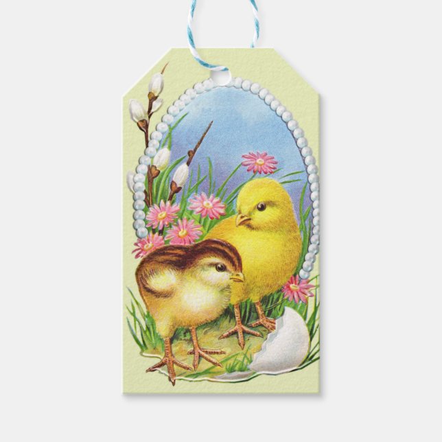 Perfekt, Coola Glad påsk, Bunny Presentetikett (Framsidan)