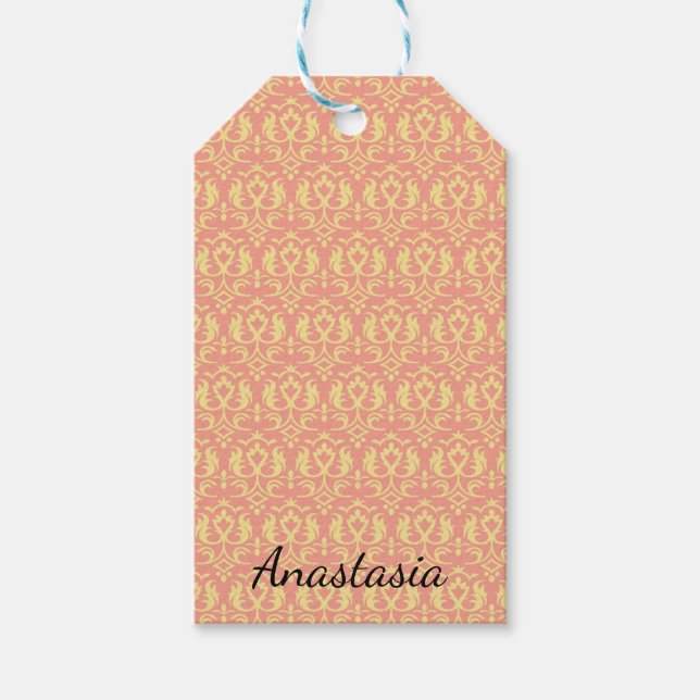 Perfekt, Coola Mönster Ram Presentetikett (Framsidan)