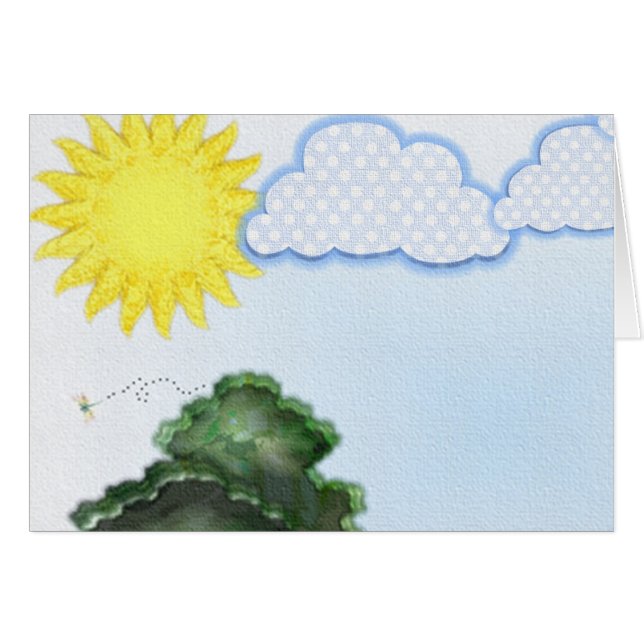 Perfekt dag i Tillfälle Hälsningskort (Framsidan Horizontal)