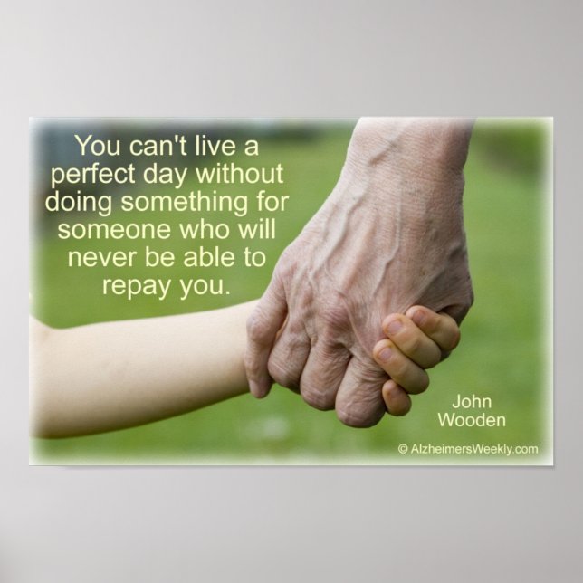 Perfekt dag poster (Framsidan)