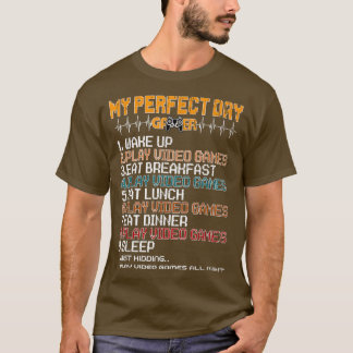Perfekt Day Gamer för Tonåring Boys Video Games Ma T Shirt