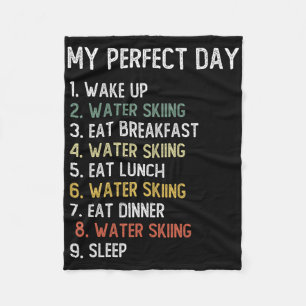 Perfekt Day Vatten Skiing Shirts Manar Boys Tonåri Fleecefilt